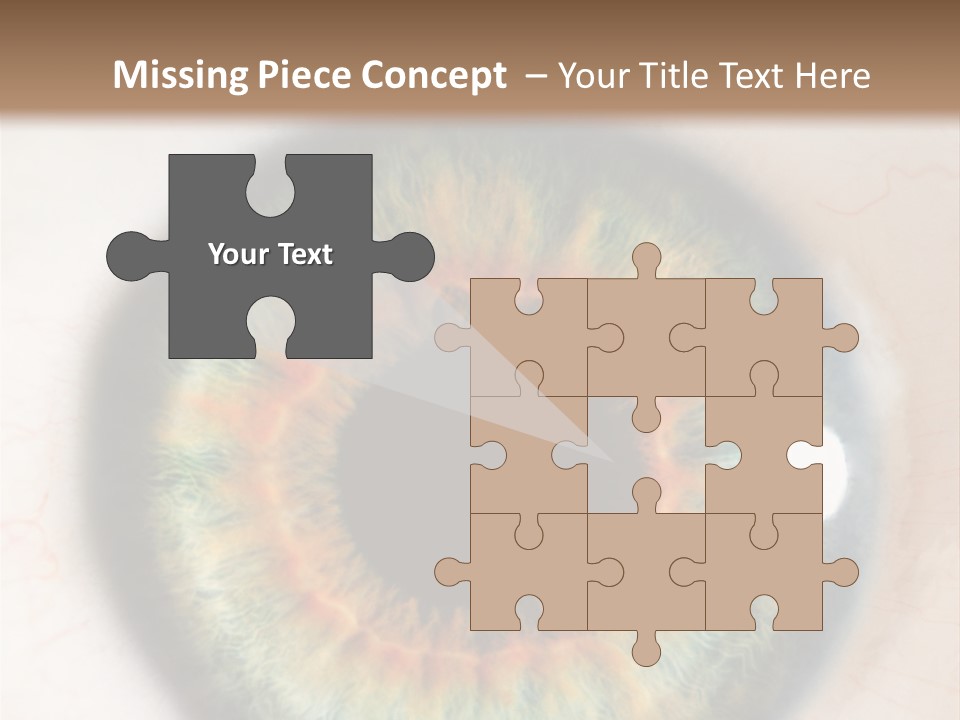 Sight Backdrops Closeup PowerPoint Template