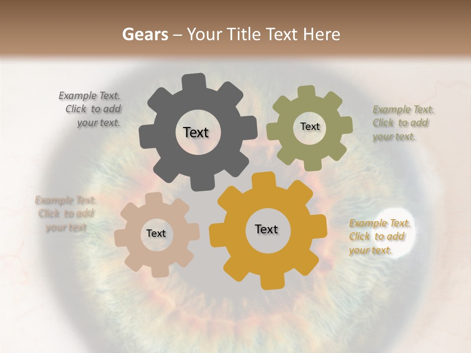 Sight Backdrops Closeup PowerPoint Template