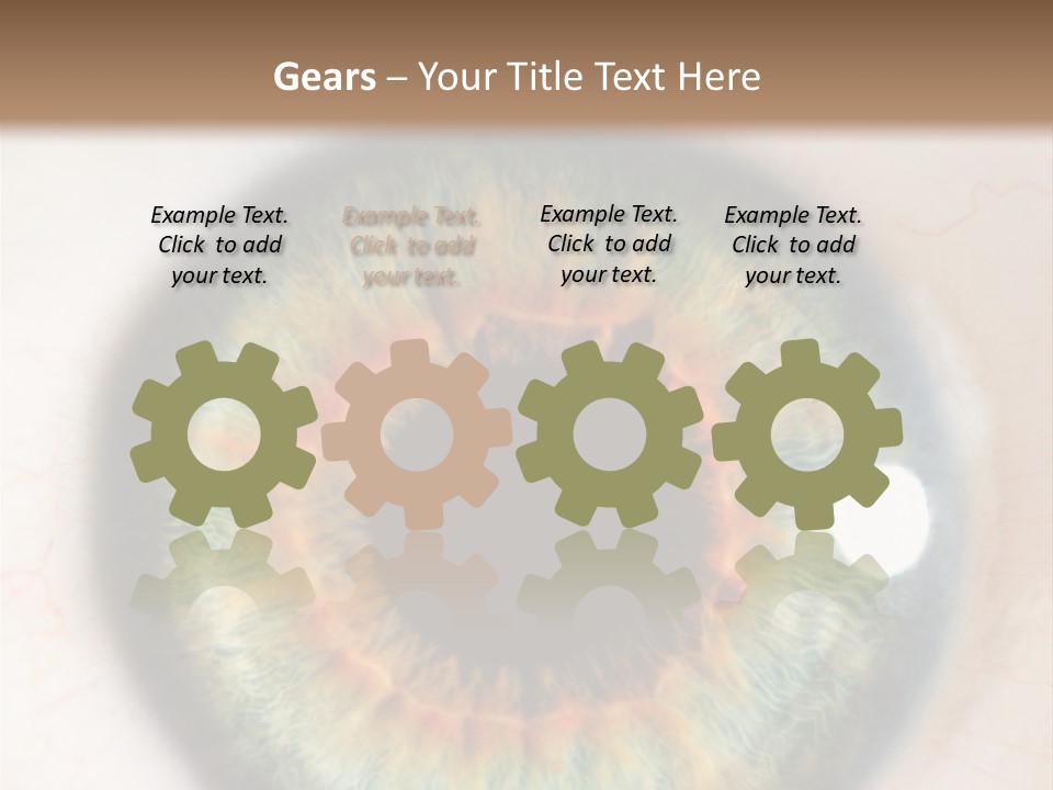 Sight Backdrops Closeup PowerPoint Template