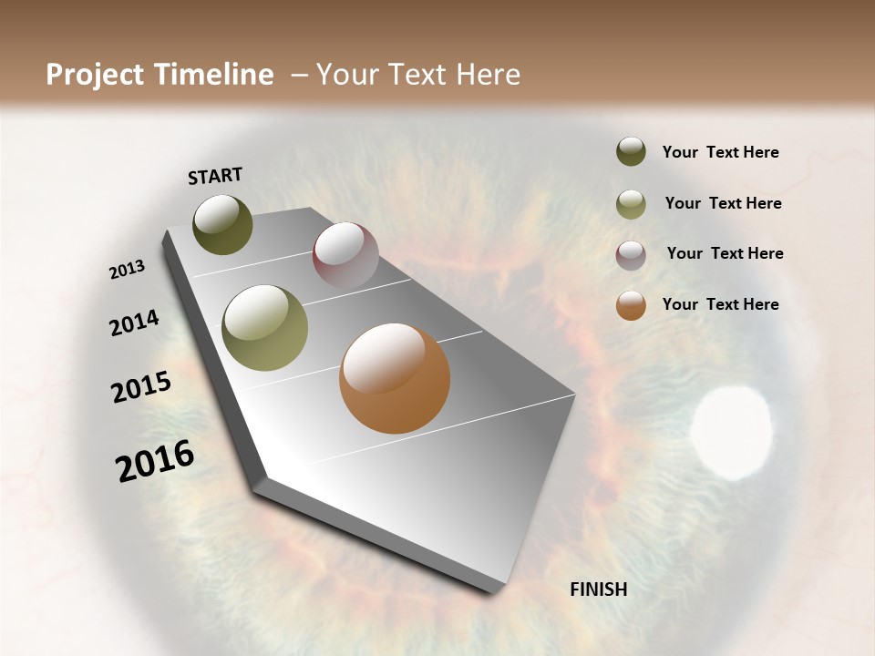 Sight Backdrops Closeup PowerPoint Template