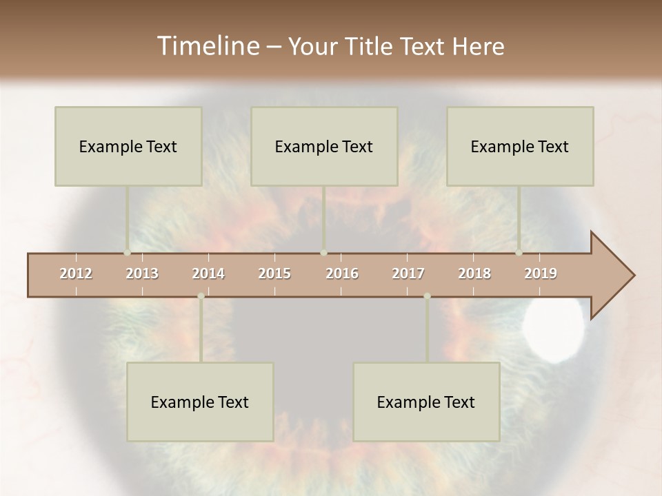 Sight Backdrops Closeup PowerPoint Template