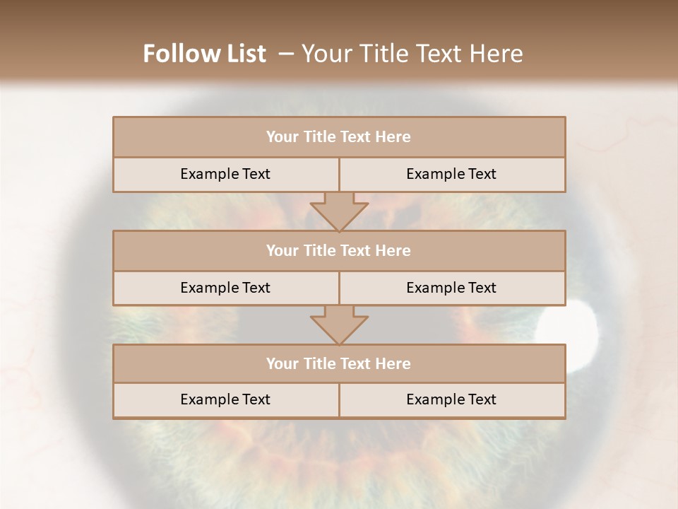 Sight Backdrops Closeup PowerPoint Template