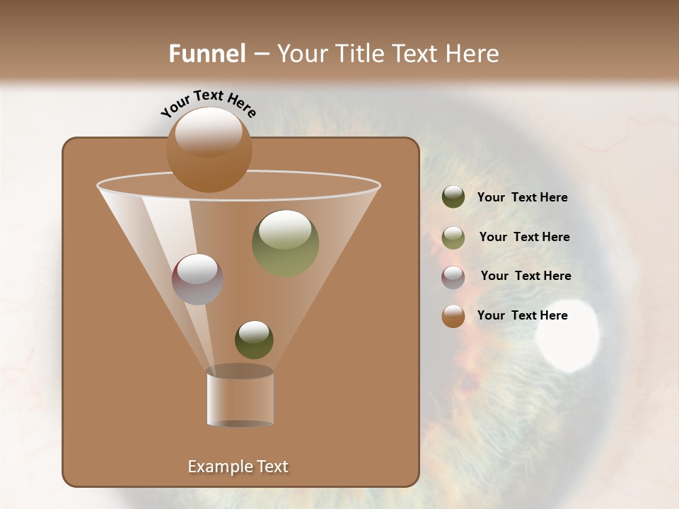 Sight Backdrops Closeup PowerPoint Template