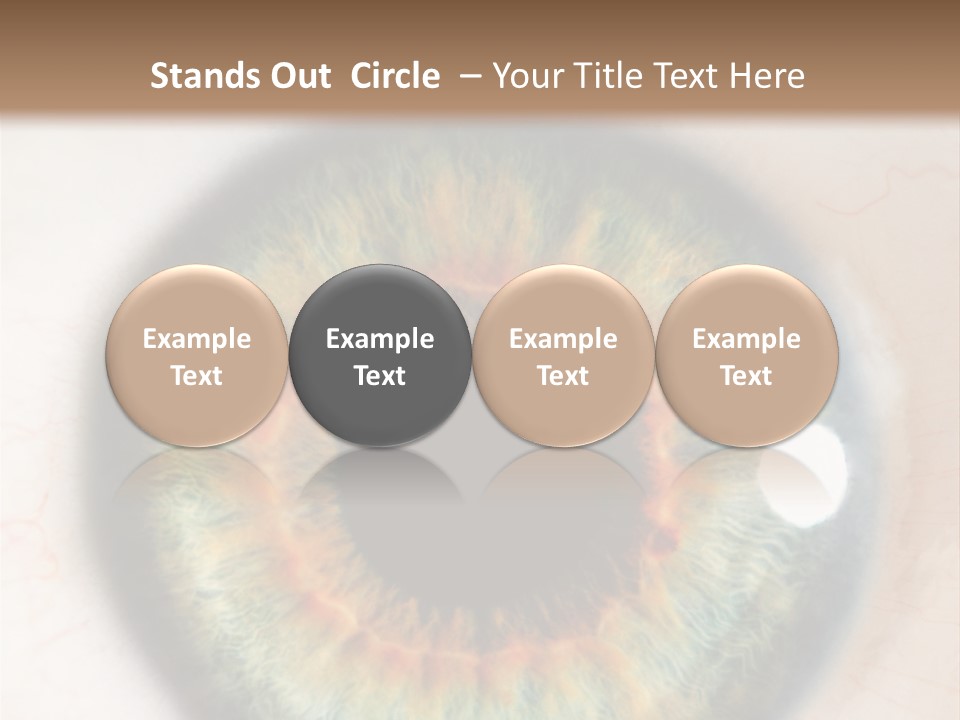 Sight Backdrops Closeup PowerPoint Template