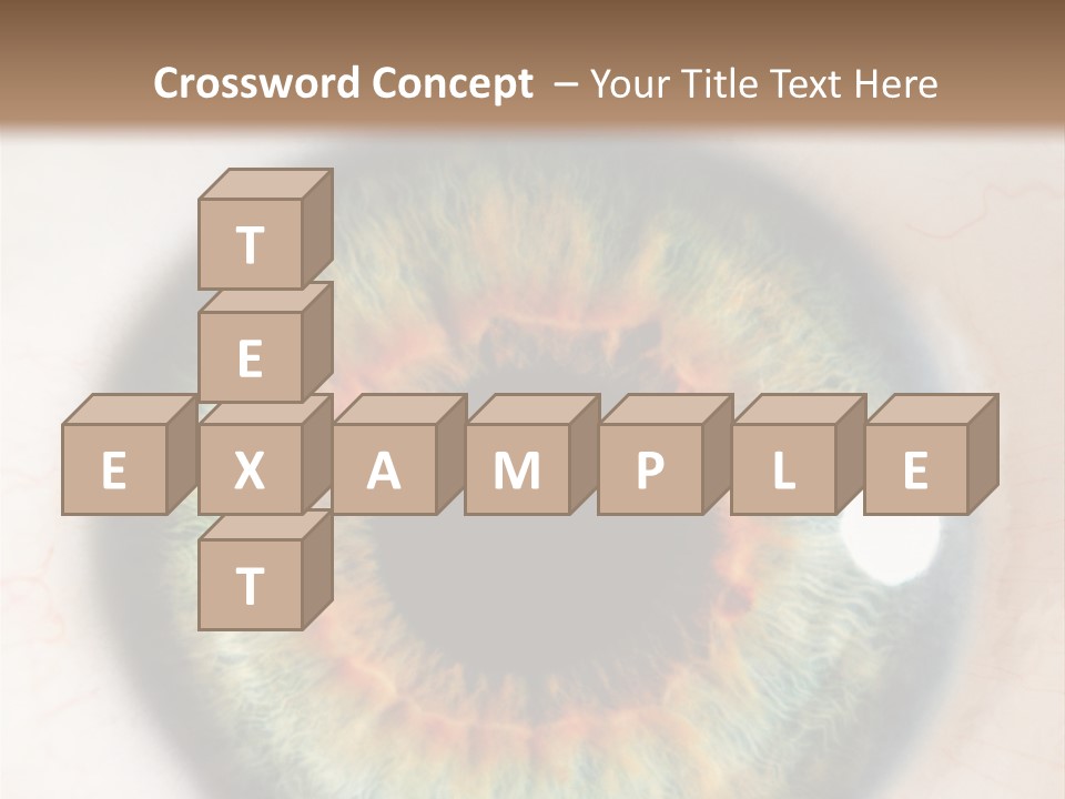 Sight Backdrops Closeup PowerPoint Template