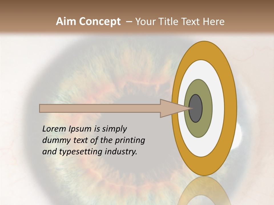 Sight Backdrops Closeup PowerPoint Template