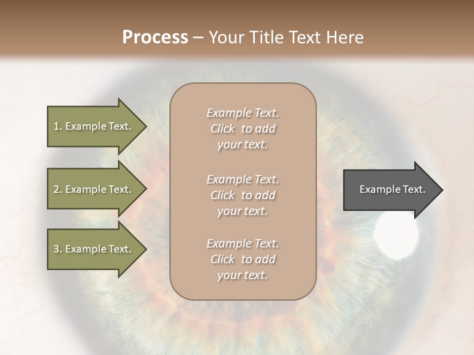 Sight Backdrops Closeup PowerPoint Template