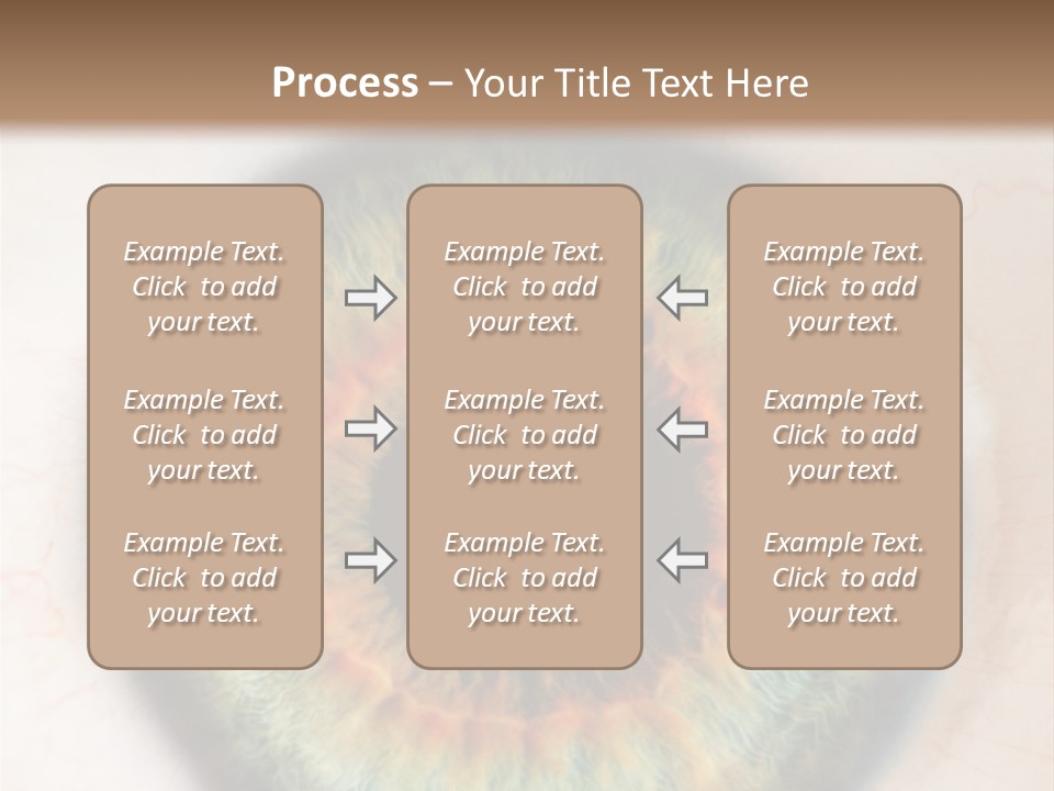 Sight Backdrops Closeup PowerPoint Template