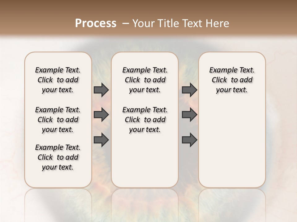 Sight Backdrops Closeup PowerPoint Template