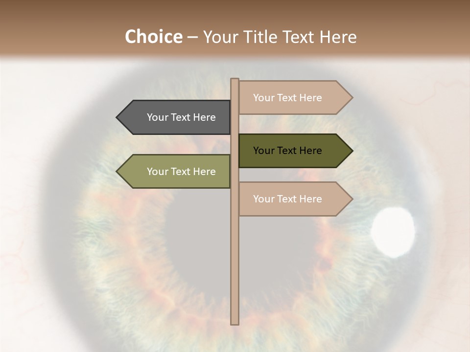 Sight Backdrops Closeup PowerPoint Template