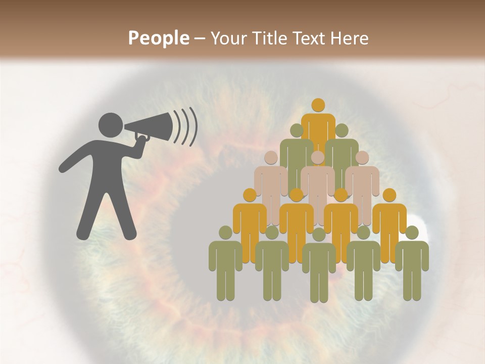 Sight Backdrops Closeup PowerPoint Template