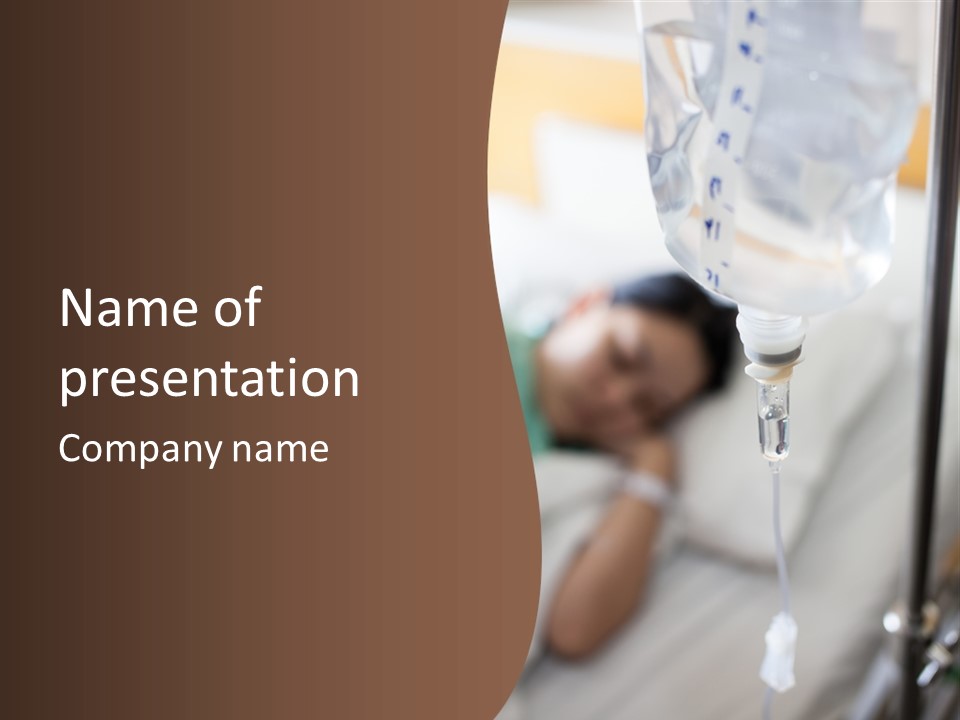 Hospital Physician Hope PowerPoint Template