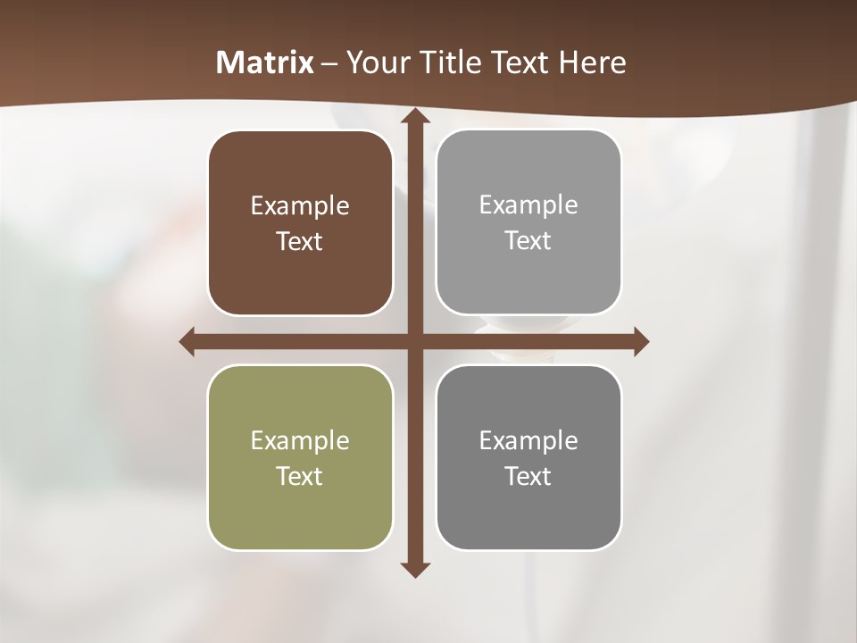 Hospital Physician Hope PowerPoint Template