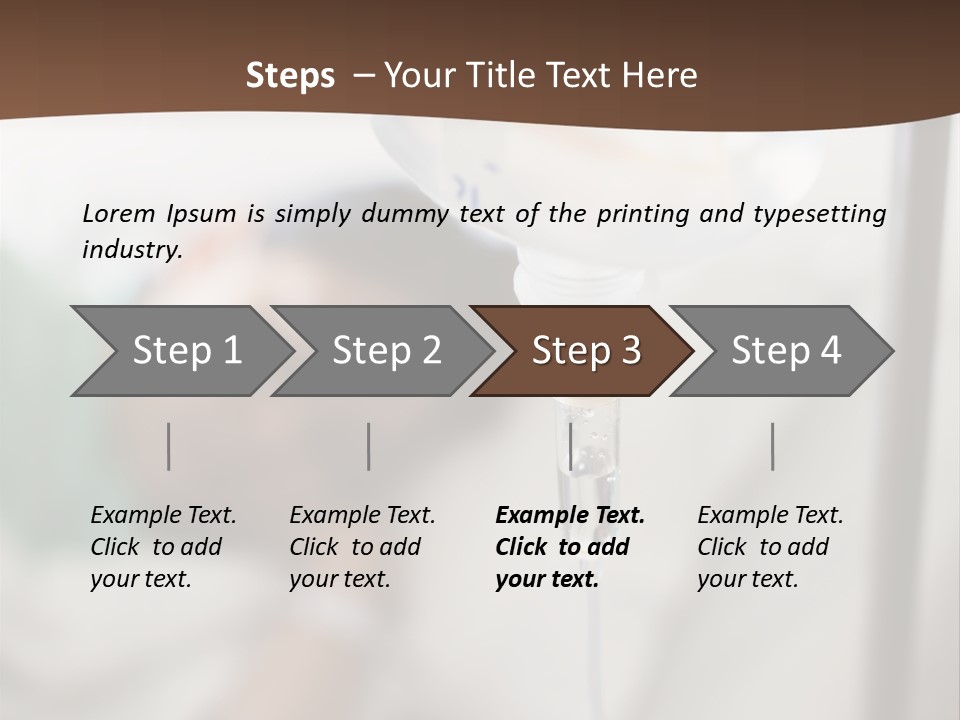 Hospital Physician Hope PowerPoint Template