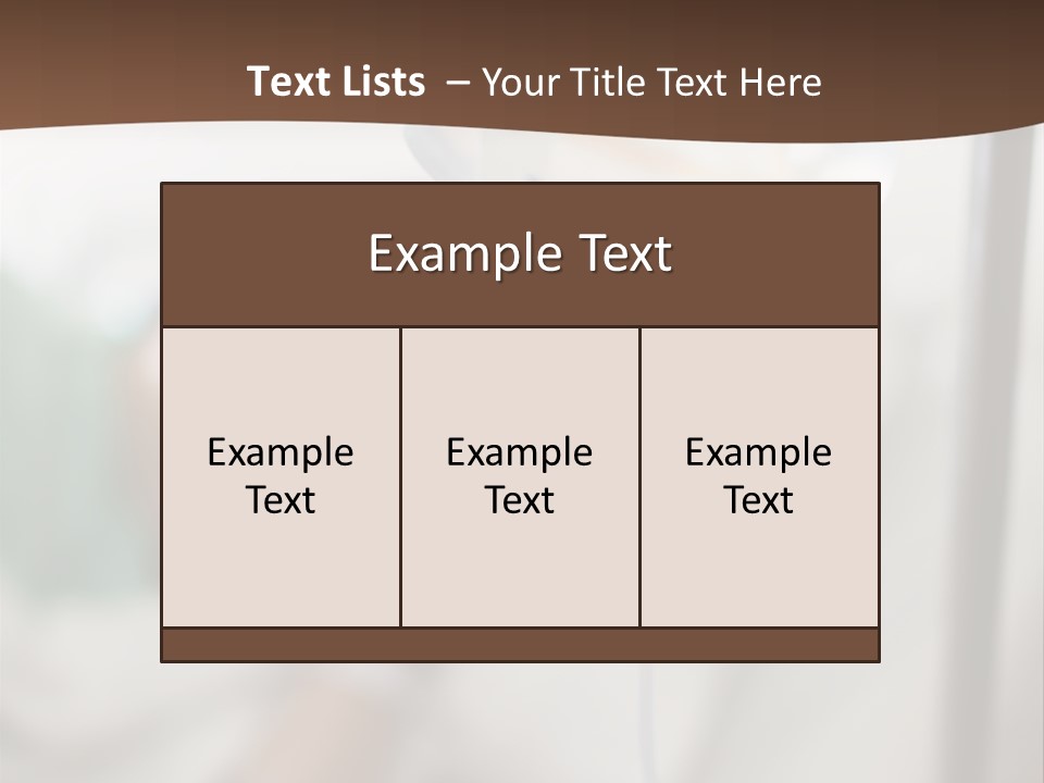Hospital Physician Hope PowerPoint Template