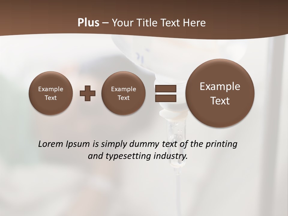 Hospital Physician Hope PowerPoint Template
