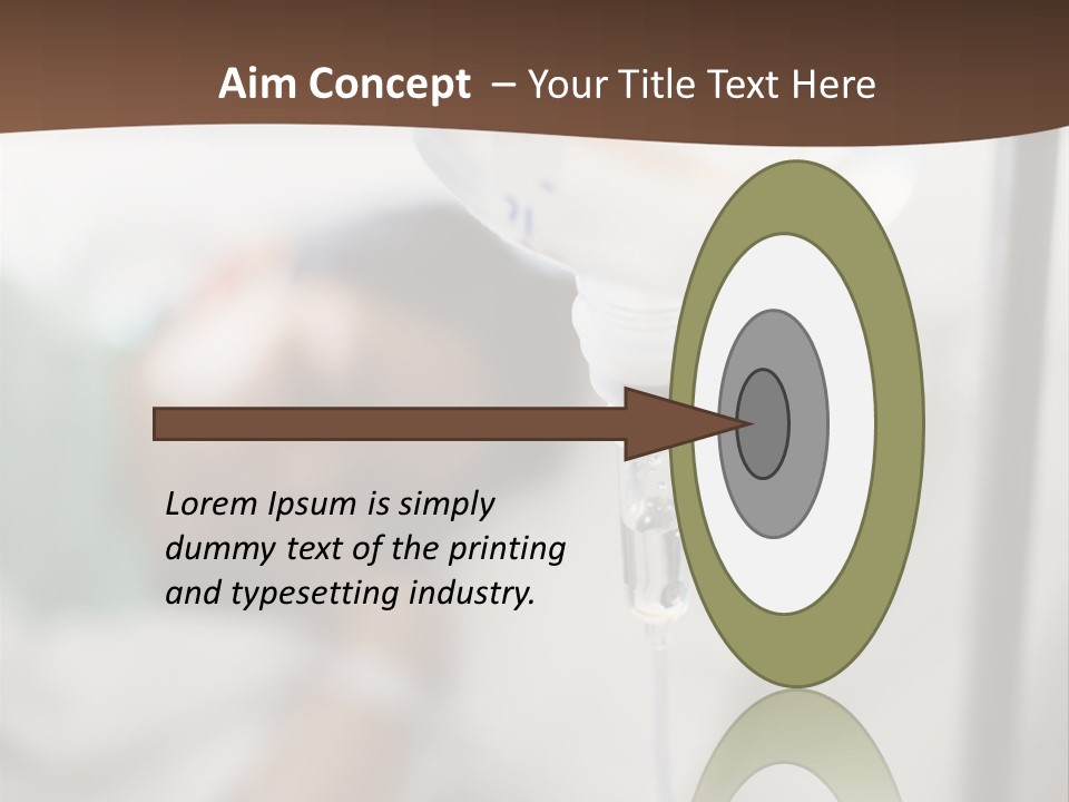 Hospital Physician Hope PowerPoint Template