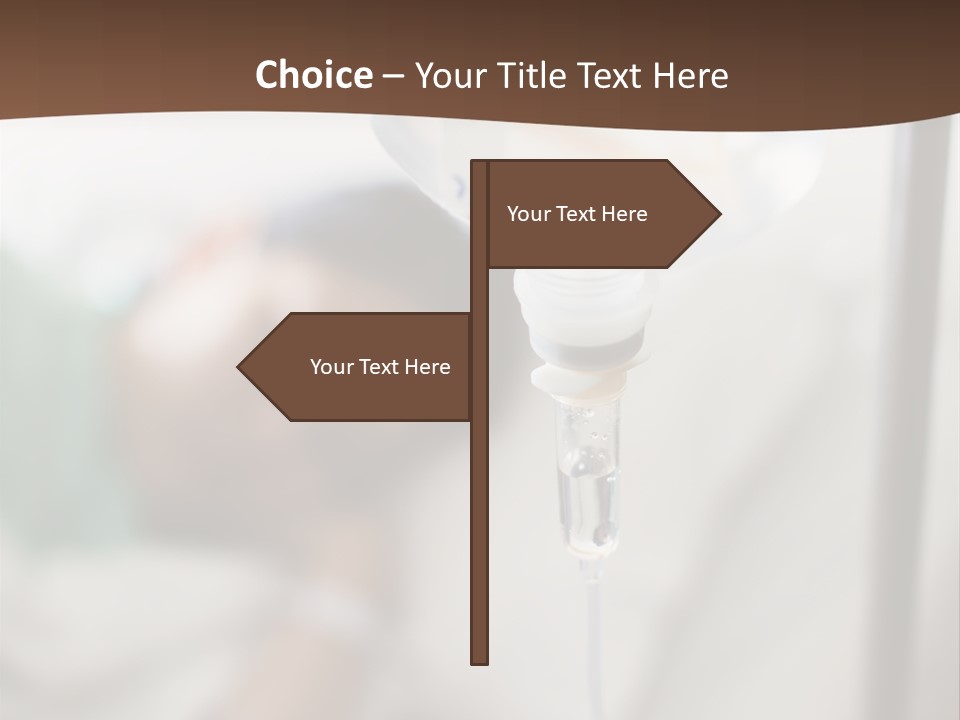 Hospital Physician Hope PowerPoint Template