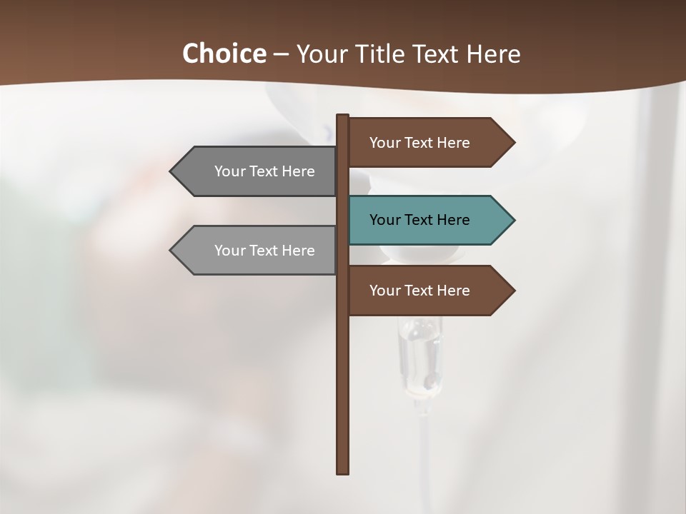 Hospital Physician Hope PowerPoint Template