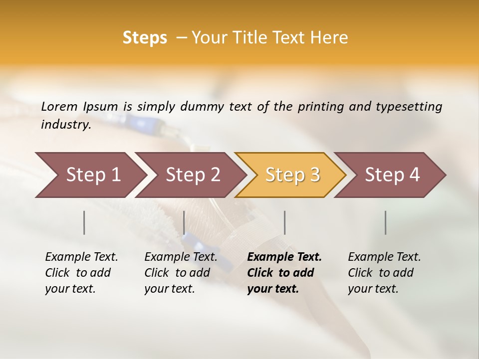 Hospital Physician Hope PowerPoint Template