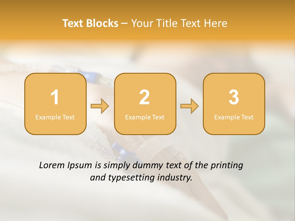 Hospital Physician Hope PowerPoint Template