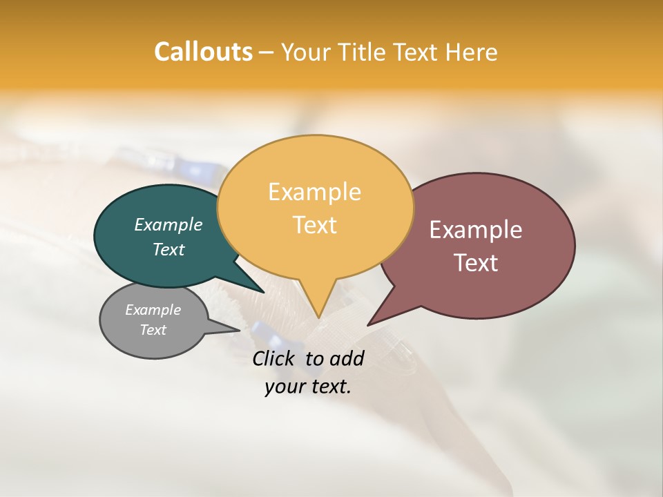 Hospital Physician Hope PowerPoint Template