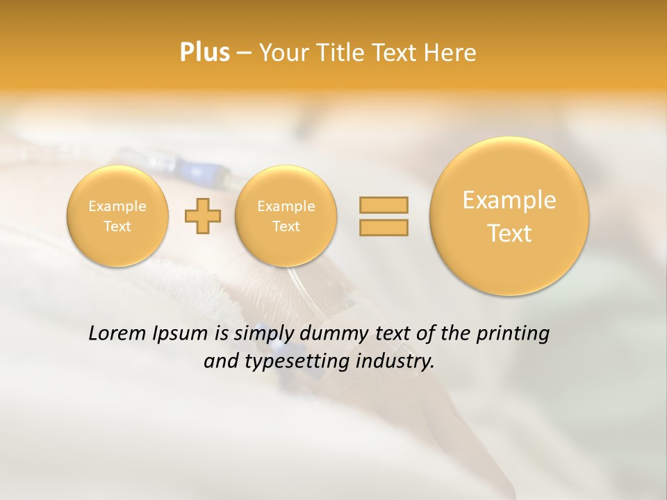 Hospital Physician Hope PowerPoint Template