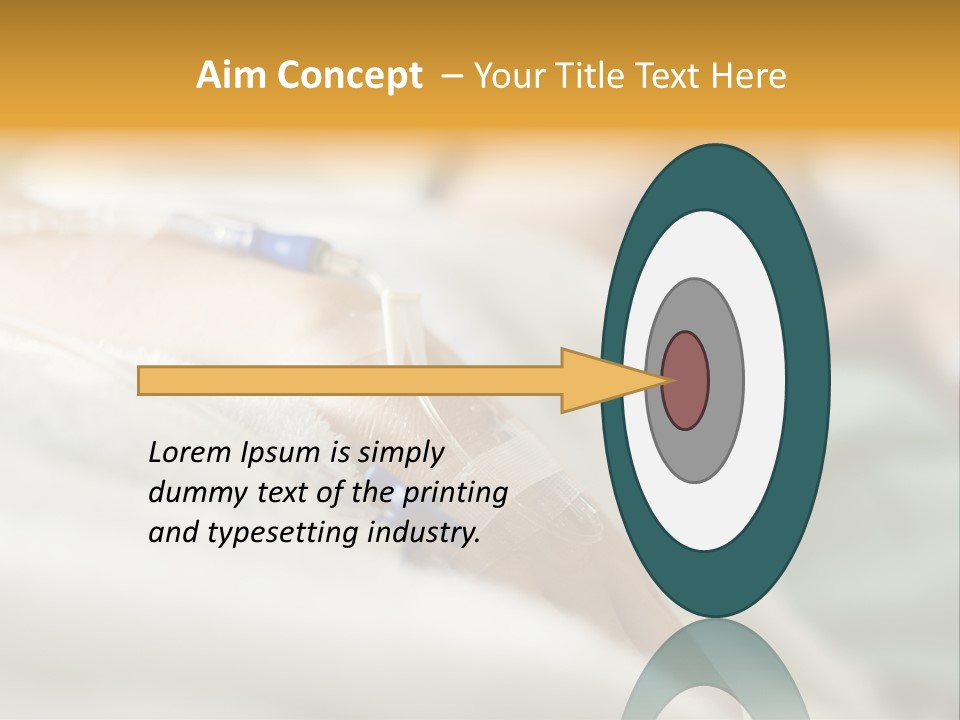 Hospital Physician Hope PowerPoint Template