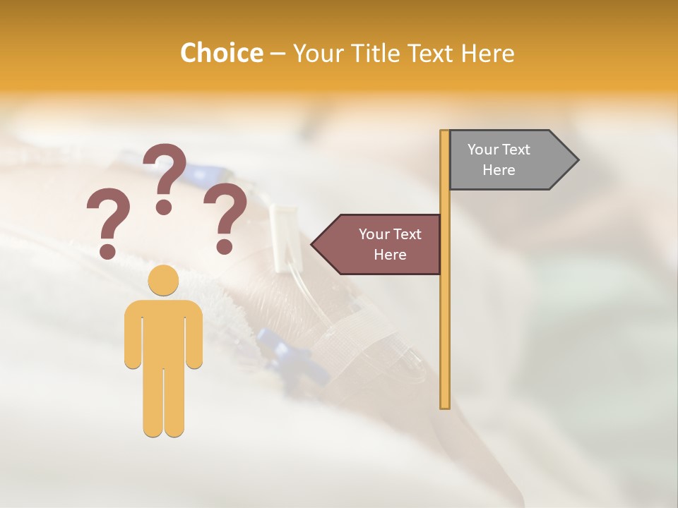 Hospital Physician Hope PowerPoint Template