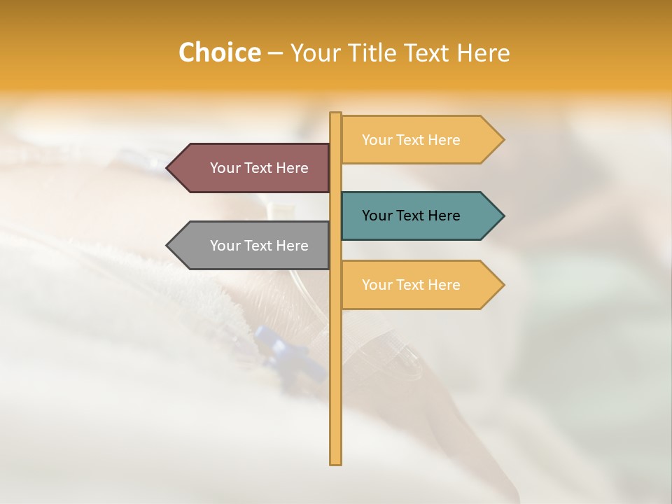 Hospital Physician Hope PowerPoint Template