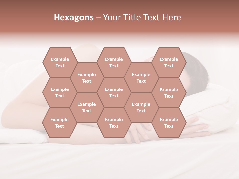 Horizontal Asleep Relax PowerPoint Template