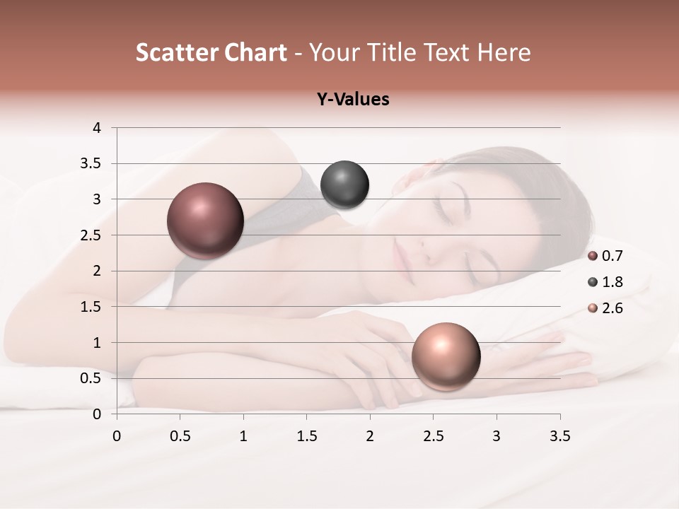 Horizontal Asleep Relax PowerPoint Template