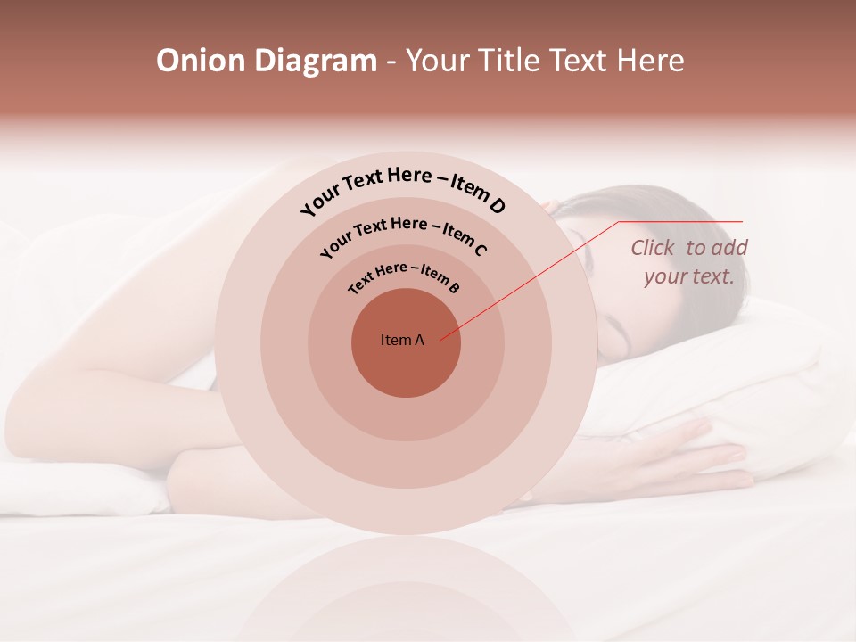 Horizontal Asleep Relax PowerPoint Template