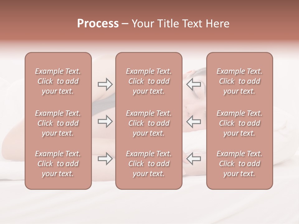 Horizontal Asleep Relax PowerPoint Template