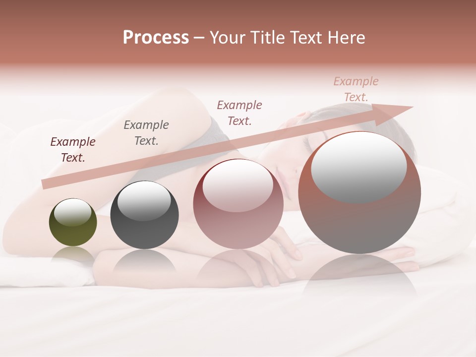 Horizontal Asleep Relax PowerPoint Template