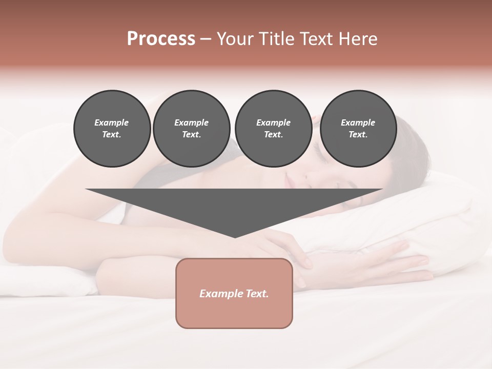 Horizontal Asleep Relax PowerPoint Template