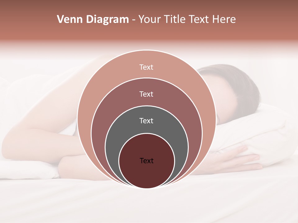 Horizontal Asleep Relax PowerPoint Template