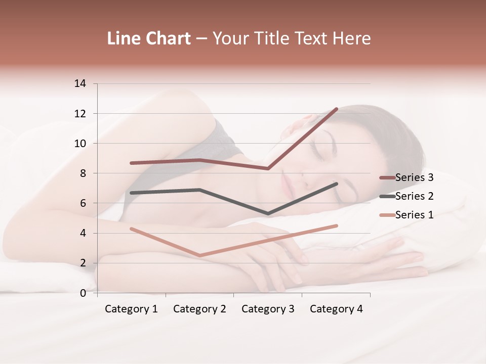 Horizontal Asleep Relax PowerPoint Template