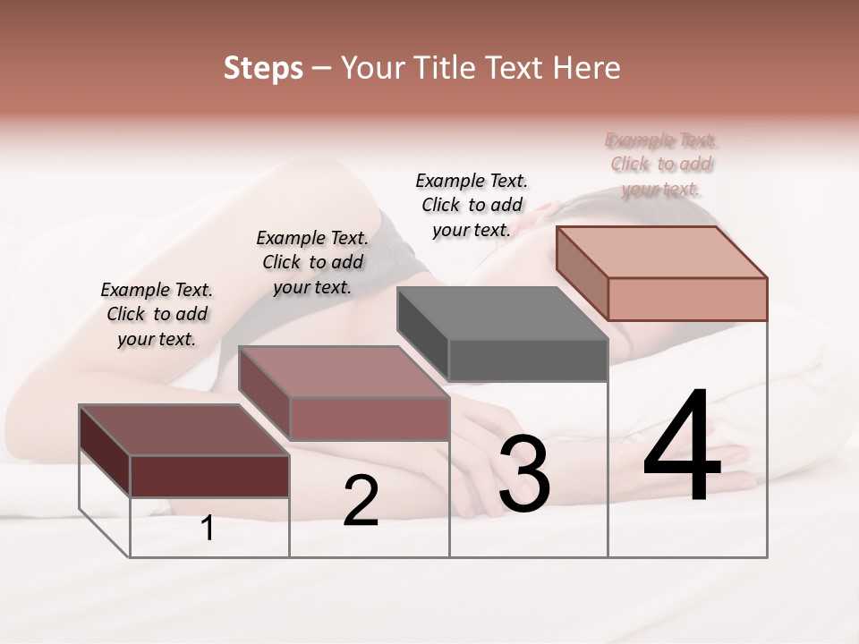 Horizontal Asleep Relax PowerPoint Template