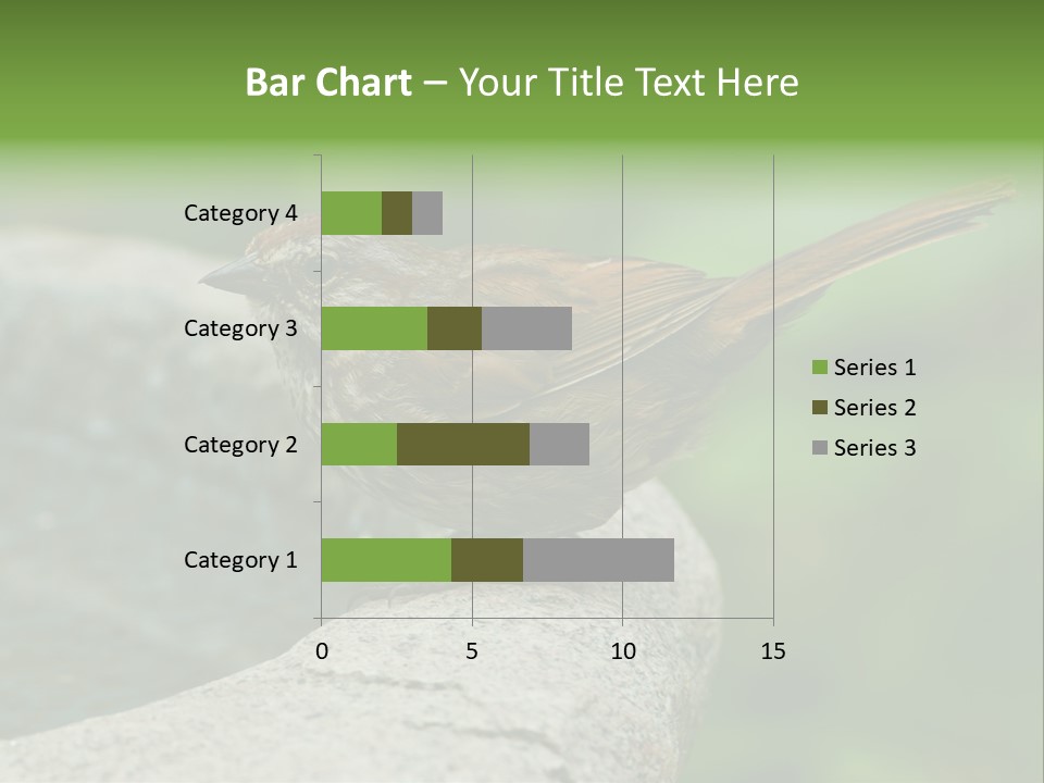 Song Sparrow Wild Western PowerPoint Template