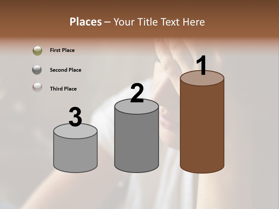 Young Ill Worry PowerPoint Template