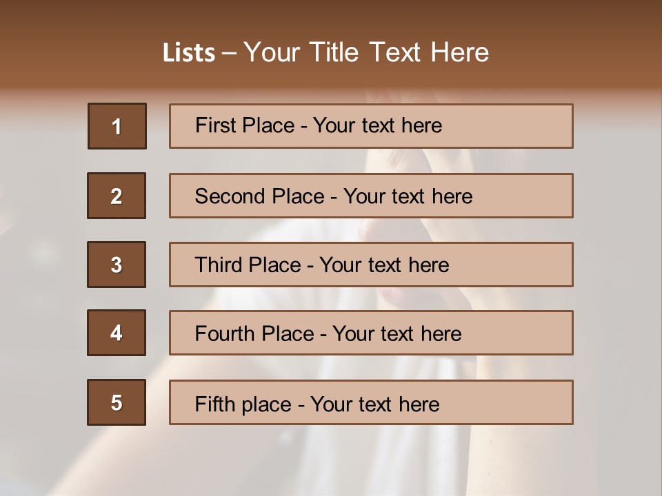 Young Ill Worry PowerPoint Template