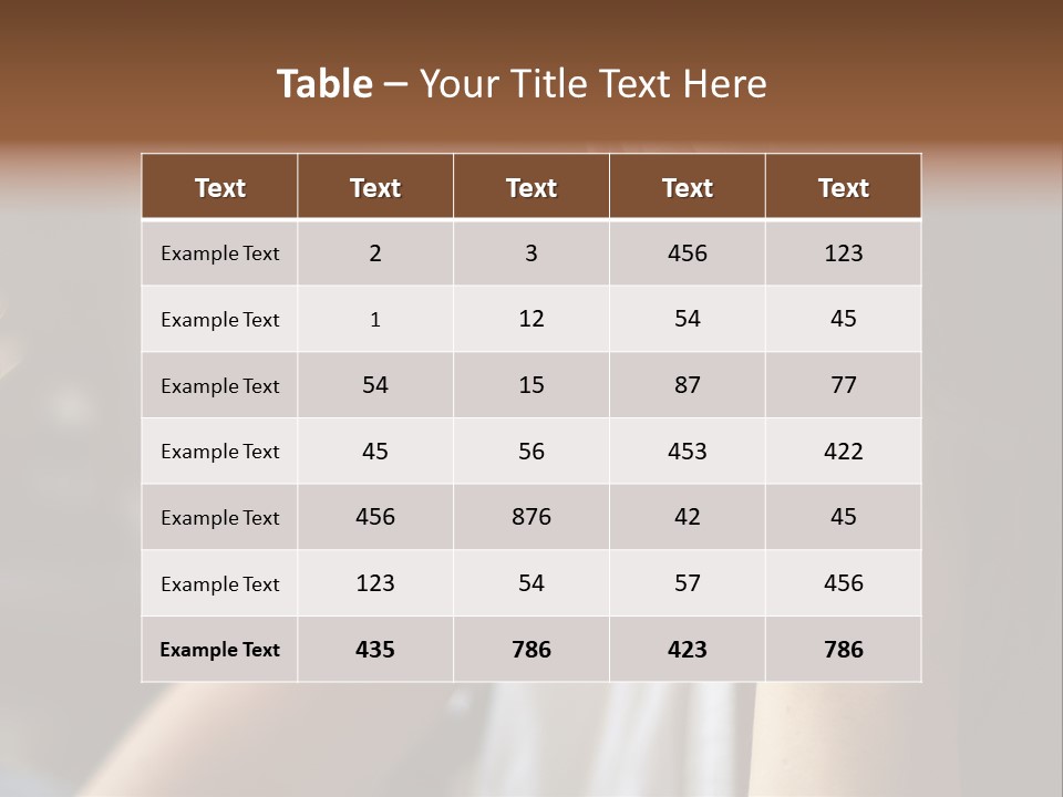 Young Ill Worry PowerPoint Template