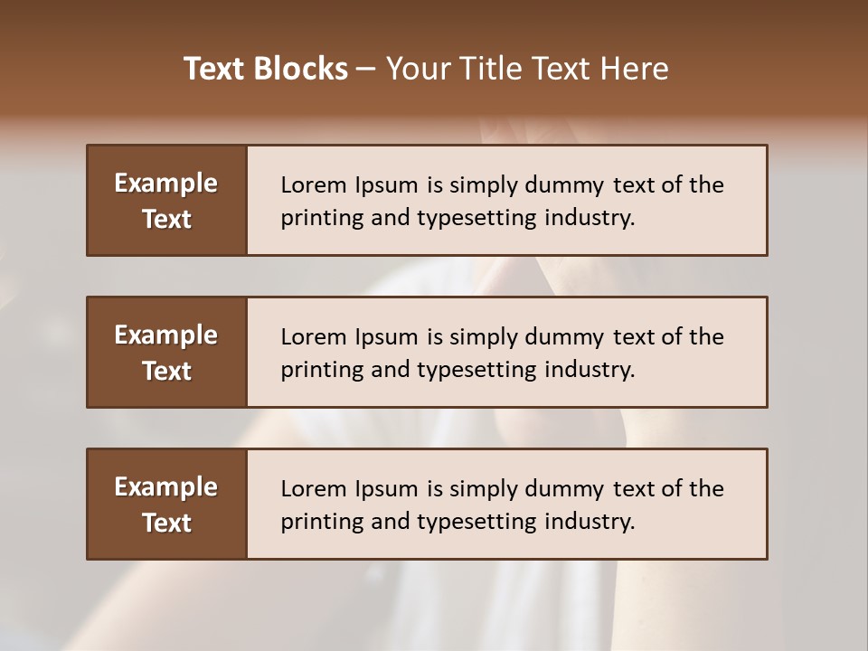 Young Ill Worry PowerPoint Template