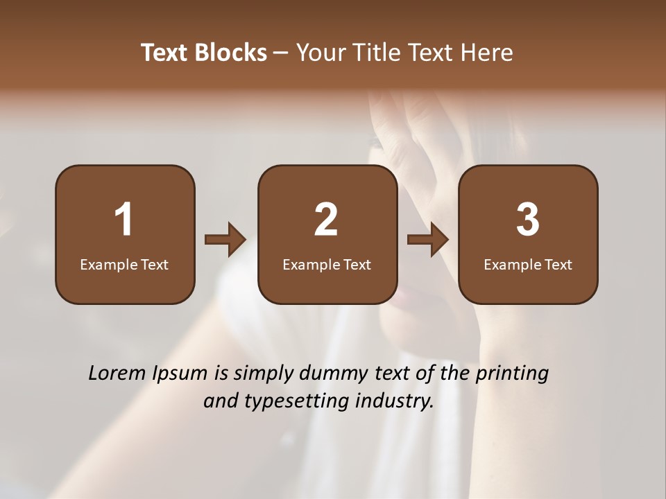 Young Ill Worry PowerPoint Template