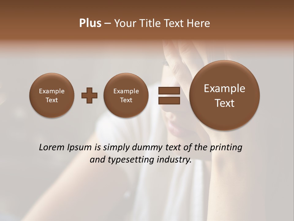 Young Ill Worry PowerPoint Template