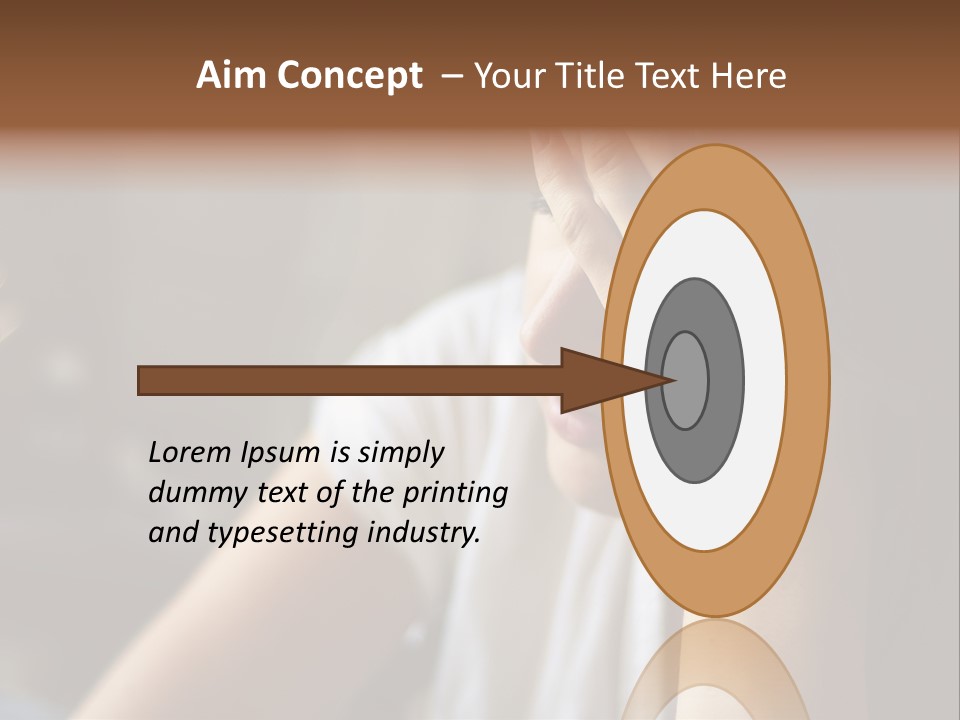 Young Ill Worry PowerPoint Template