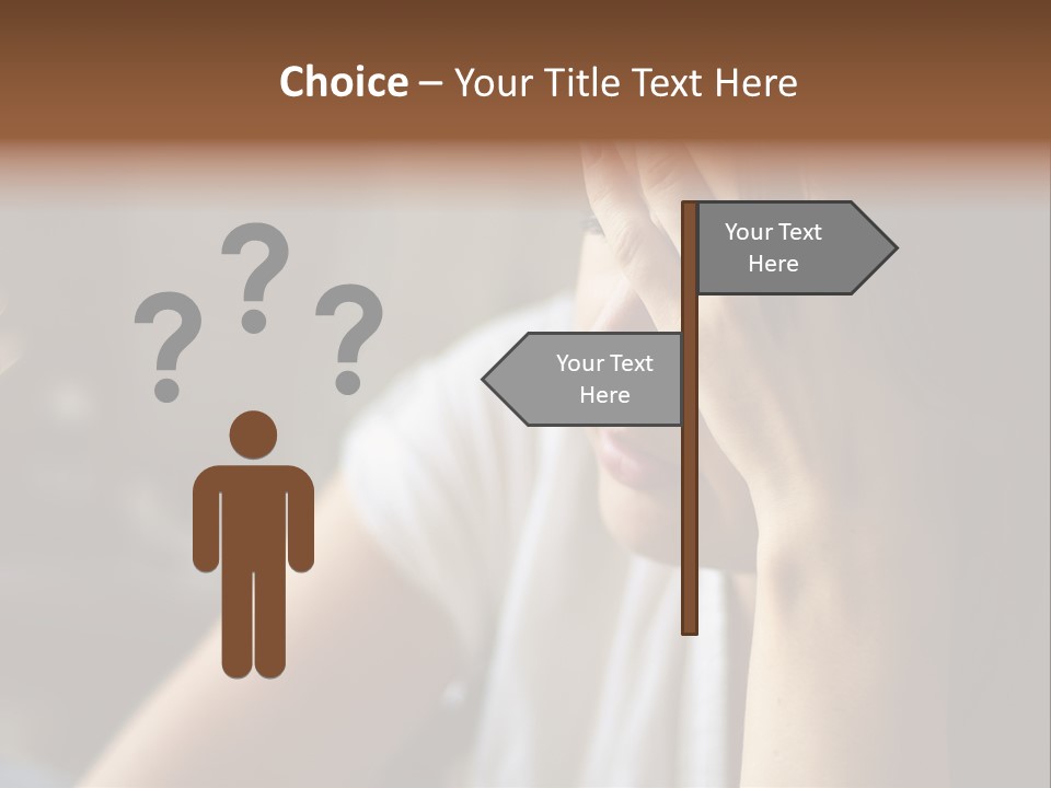 Young Ill Worry PowerPoint Template