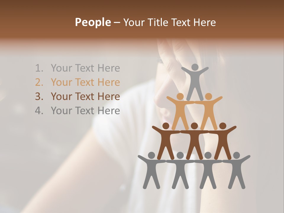 Young Ill Worry PowerPoint Template