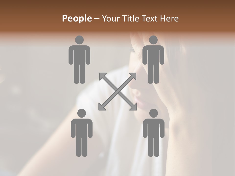 Young Ill Worry PowerPoint Template